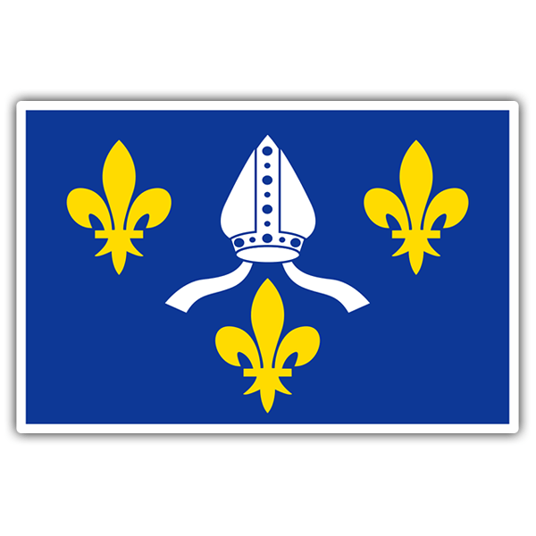 Pegatinas: Bandera Saintonge