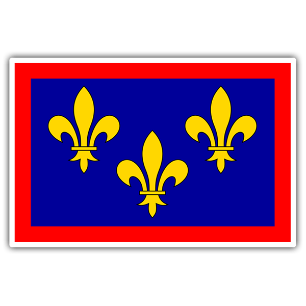 Pegatinas: Bandera Anjou