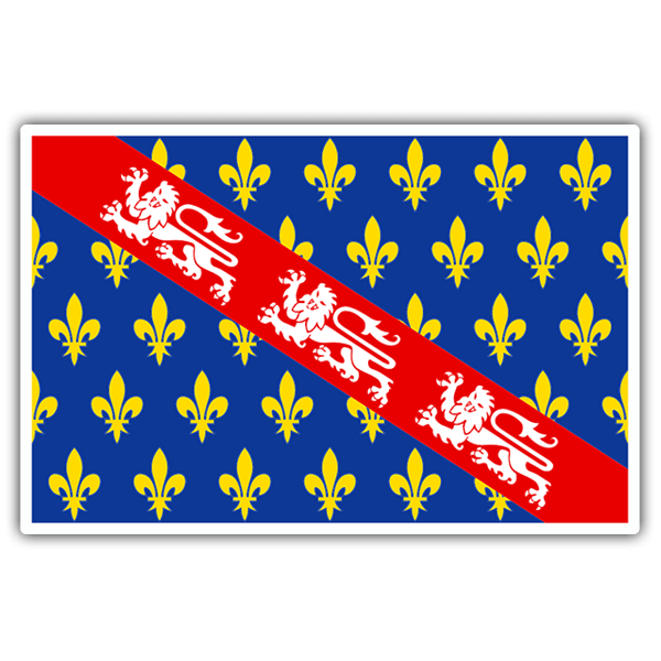 Pegatinas: Bandera Marche