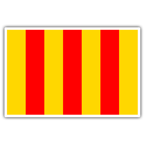 Pegatinas: Bandera Foix