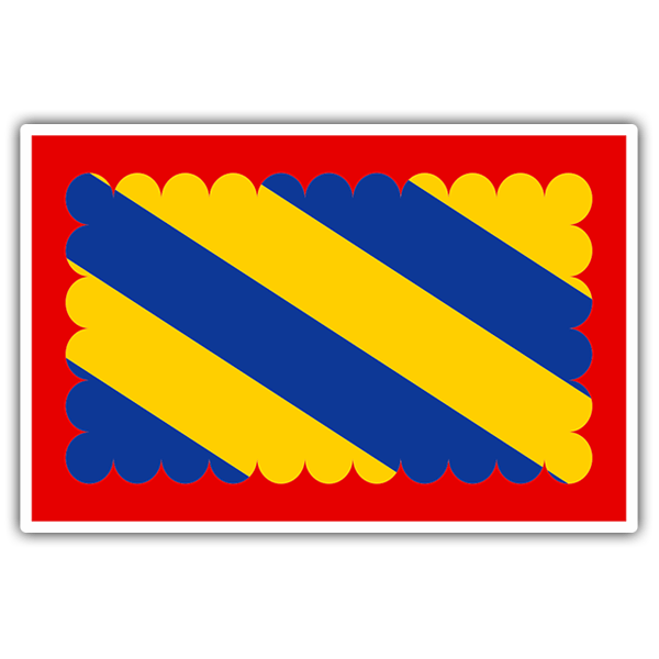 Pegatinas: Bandera Nivernés