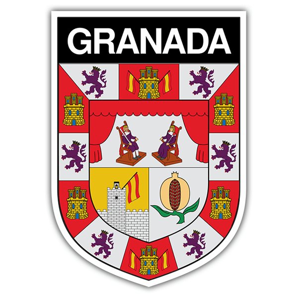 Pegatinas: Escudo Granada
