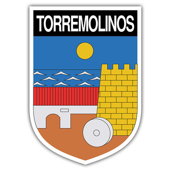 Pegatinas: Escudo Torremolinos