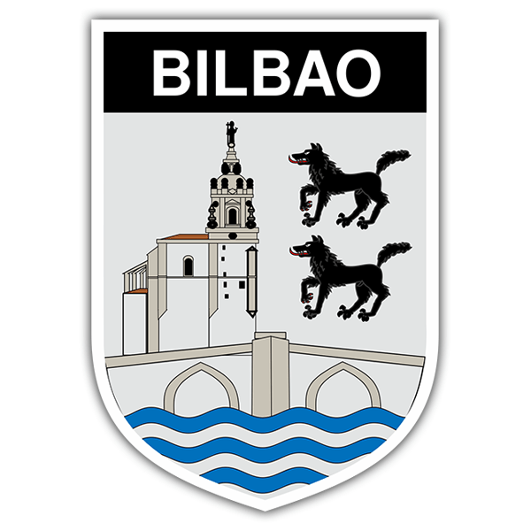 Pegatinas: Escudo Bilbao