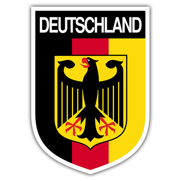 Pegatinas: Escudo Alemania