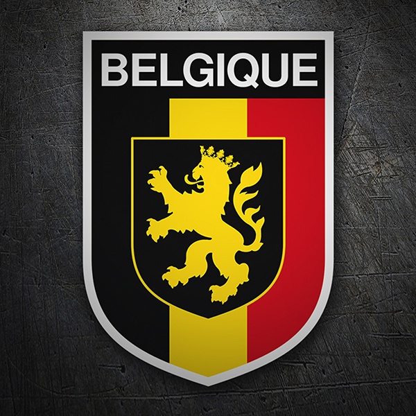 Pegatinas: Escudo Bélgica