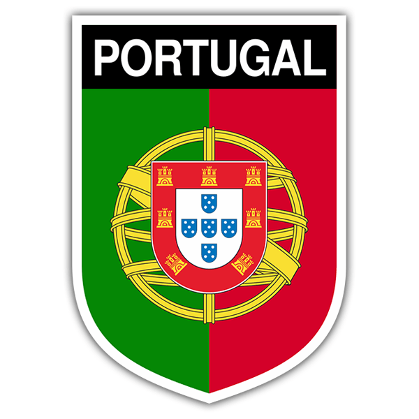 Pegatinas: Escudo Portugal