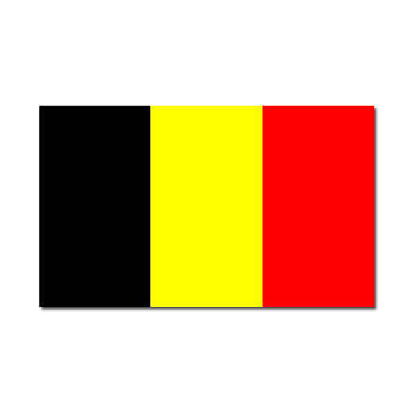 Pegatinas: Bandera Bélgica