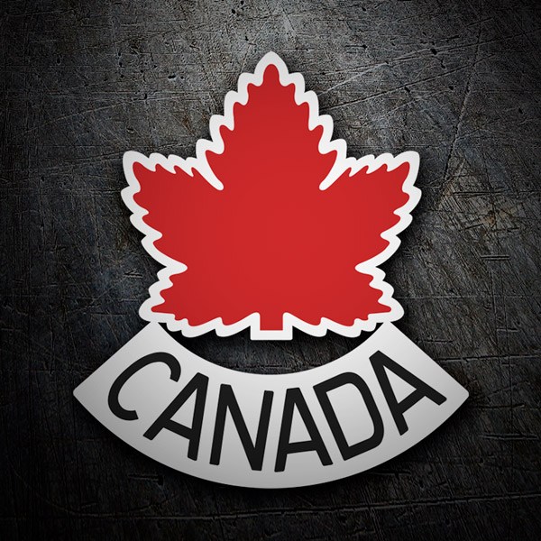 Pegatinas: Insignia Canadá