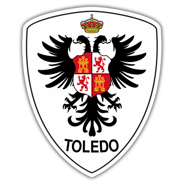 Pegatinas: Escudo Toledo