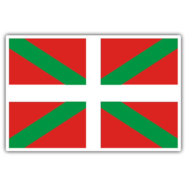 Pegatinas: Bandera Euskadi