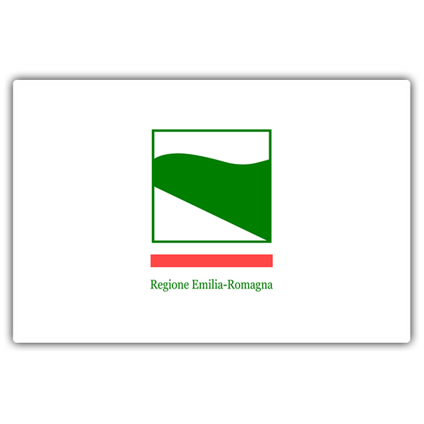 Pegatinas: Bandera Emilia-Romaña