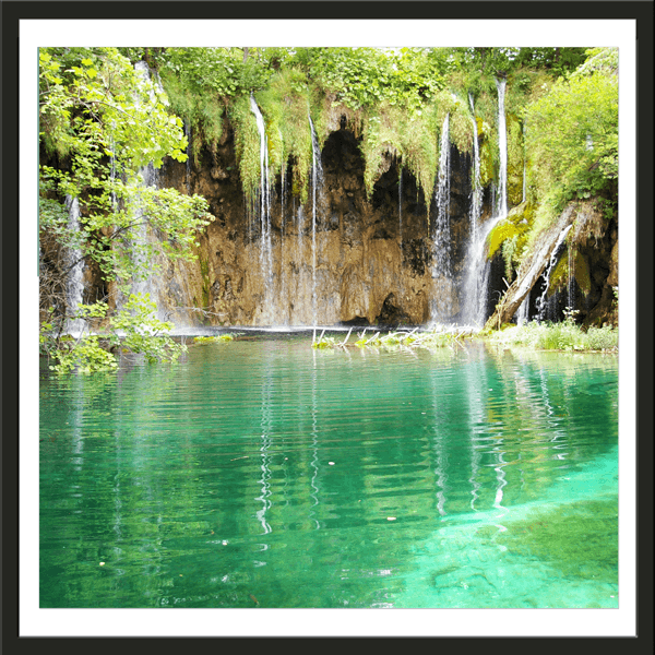 Vinilos Decorativos: Cuadro Lago Natural