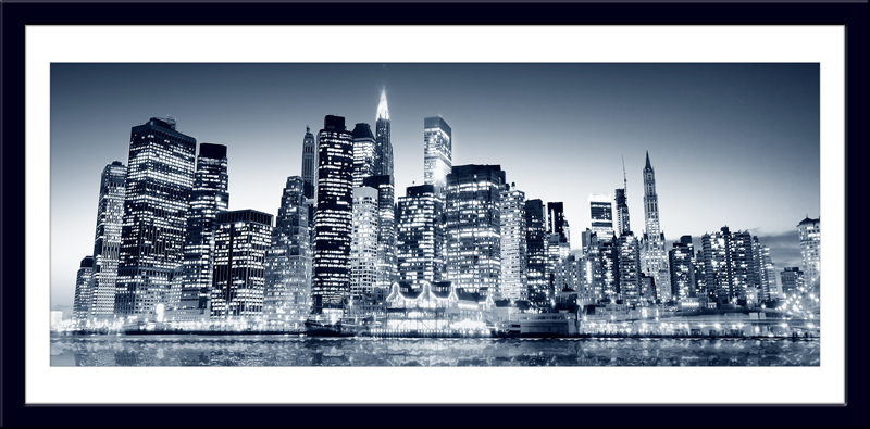 Vinilos Decorativos: Blue Manhattan