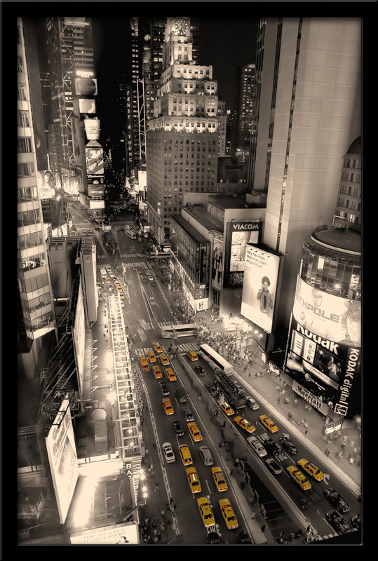 Vinilos Decorativos: Cuadro Times Square