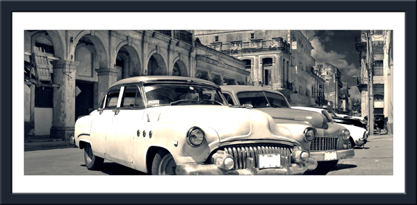 Vinilos Decorativos: Cuadro Autos en La Habana