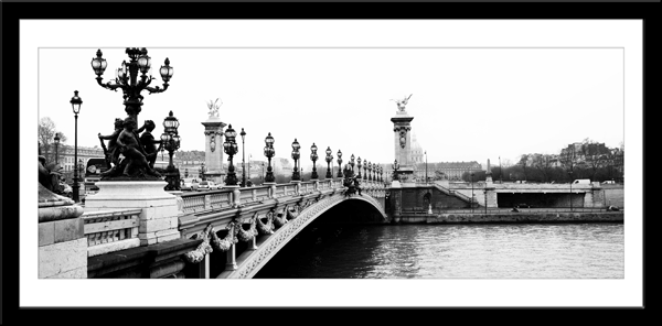 Vinilos Decorativos: Puente sobre el río Sena en París