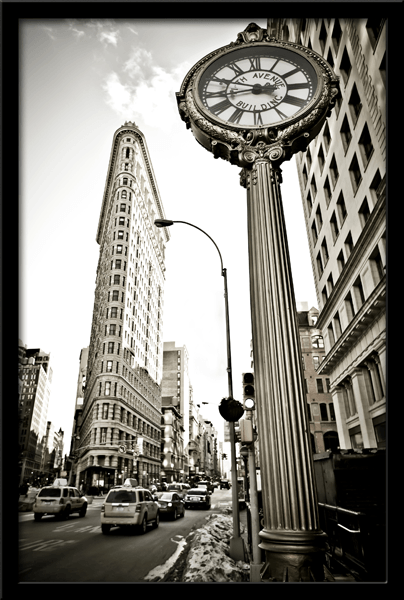 Vinilos Decorativos: Cuadro Flatiron Building