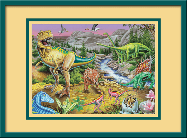 Vinilos Infantiles: El tiranosaurio rex