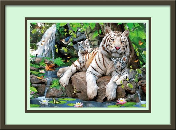 Vinilos Infantiles: Tigre Blanco