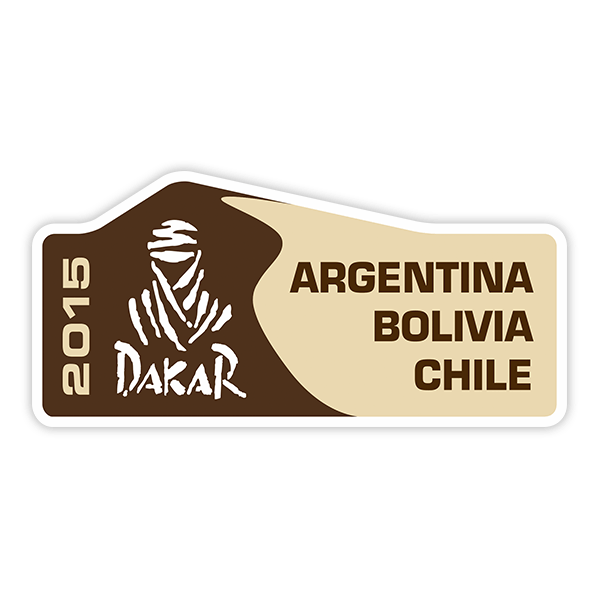 Pegatinas: Dakar 2015