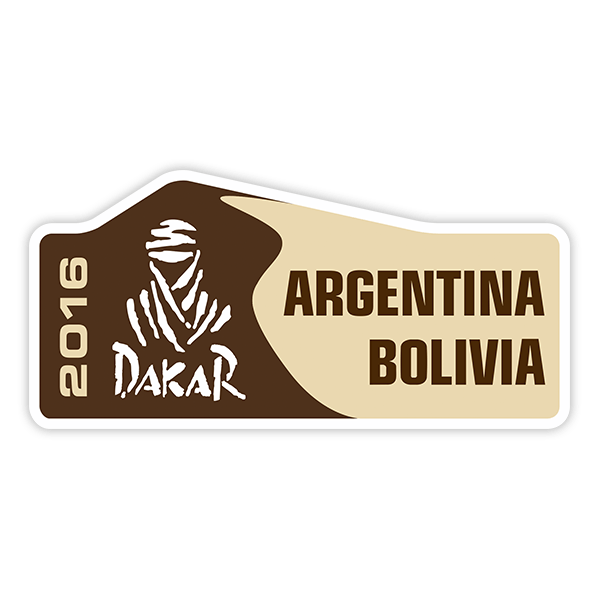 Pegatinas: Dakar 2016