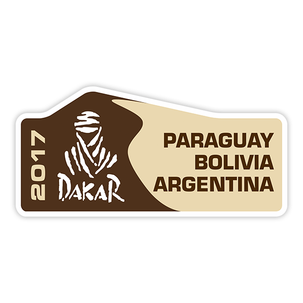 Pegatinas: Dakar 2017