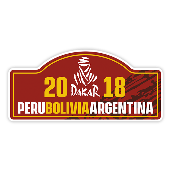 Pegatinas: Dakar 2018