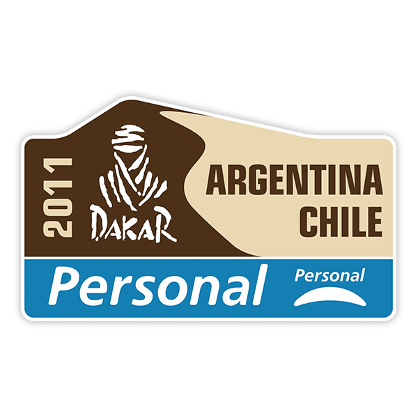 Pegatinas: Dakar 2011
