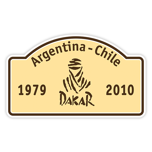Pegatinas: Dakar 1979-2010