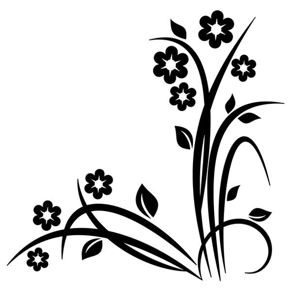 Vinilos Decorativos: Floral Noltea
