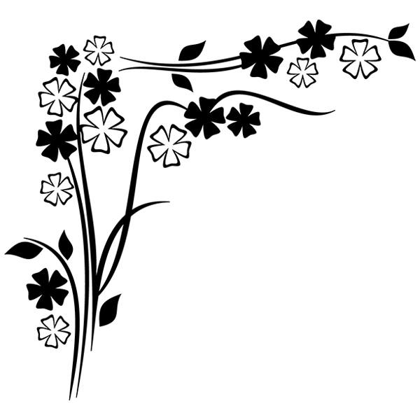 Vinilos Decorativos: Floral Freya