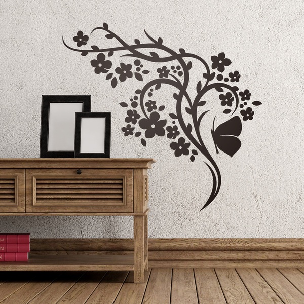 Vinilos Decorativos: Floral Juno