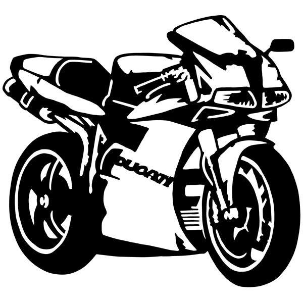 Vinilos Decorativos: Moto Ducati