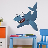Vinilos Infantiles: Tiburón 4