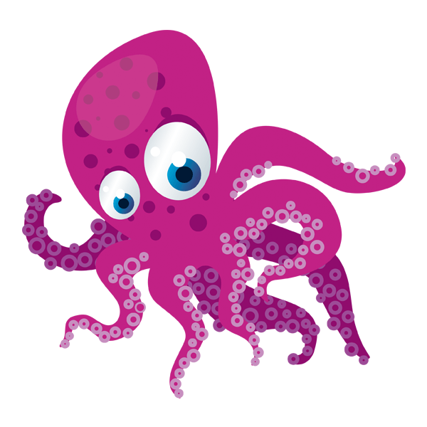 Vinilos Infantiles: Pulpo