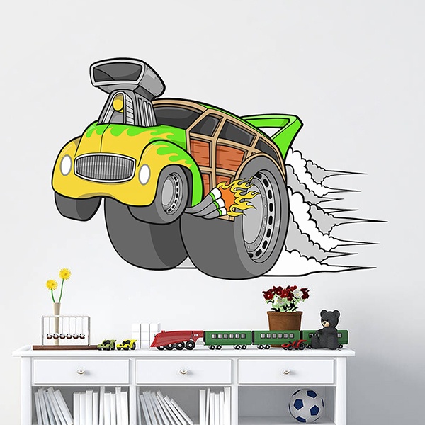Vinilos Infantiles: Monster Truck Infantil