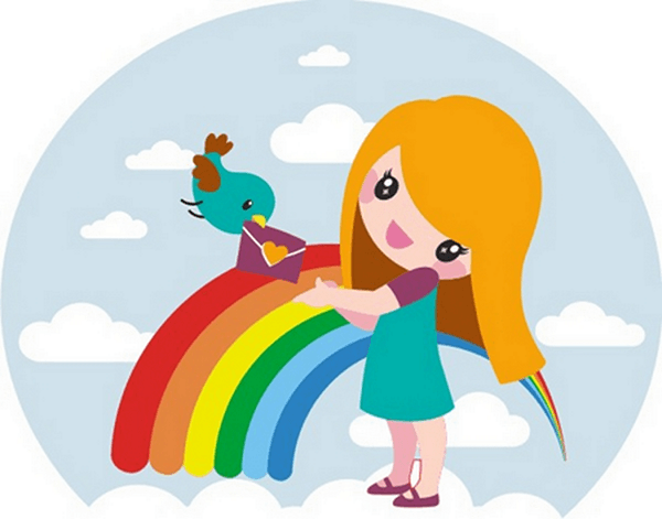 Vinilos Infantiles: Chica