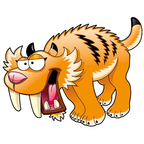 Vinilos Infantiles: Dientes de Sable