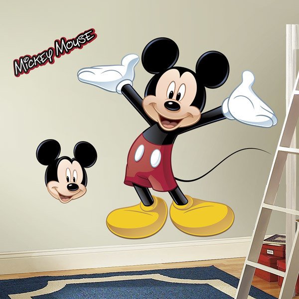 Vinilos Infantiles: Gran Mickey Mouse