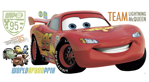 Vinilos Infantiles: Rayo McQueen, Disney