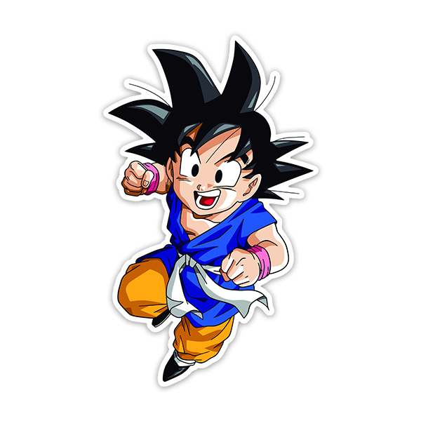 Pegatinas: Dragon Ball Goku GT