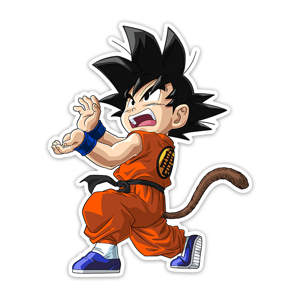 Pegatinas: Dragon Ball Goku Onda Vital