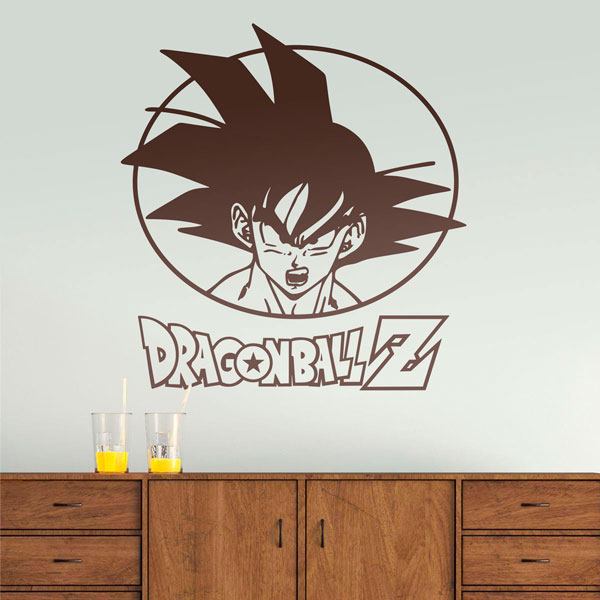 Vinilo Decorativo Dragon Ball Z Son Goku II 