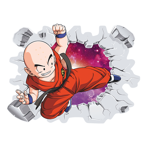 Vinilos Infantiles: Dragon Ball Krillin