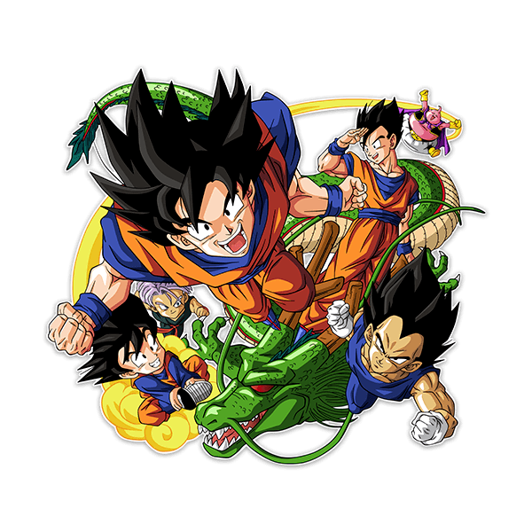 Vinilos Infantiles: Dragon Ball Personajes