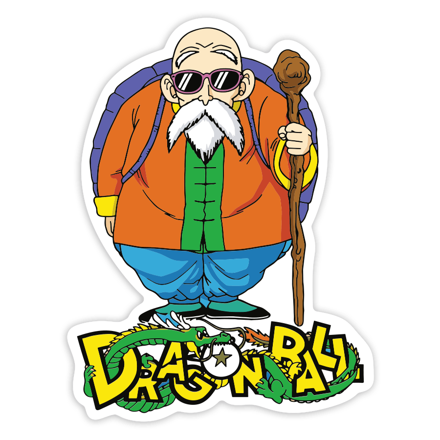 Pegatinas: Maestro Roshi
