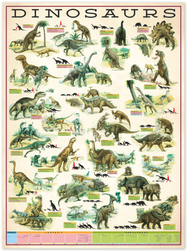 Vinilos Decorativos: Tipos de Dinosaurios