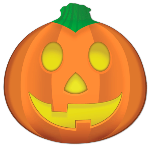 Vinilos Decorativos: Calabaza de Halloween