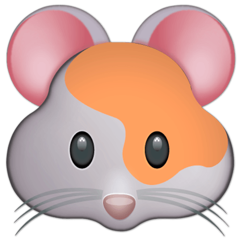 Vinilos Decorativos: Cara de Hamster